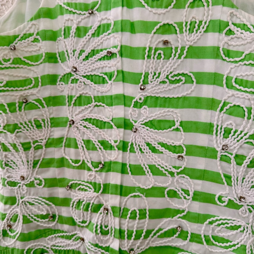 Lilly Pulitzer Embroidered Rhinestone Dress - Picture 5 of 7